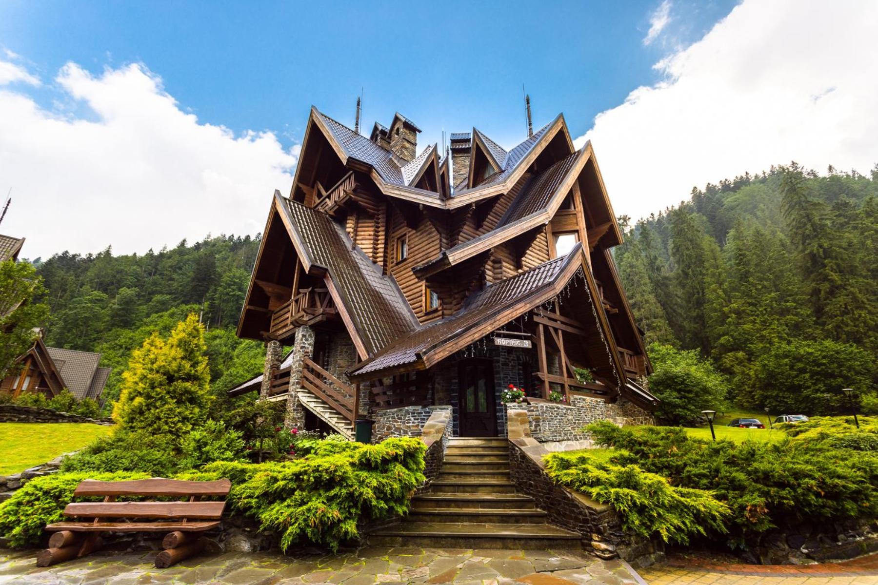 Tsarynka Eco Complex Hotel Slavske Buitenkant foto