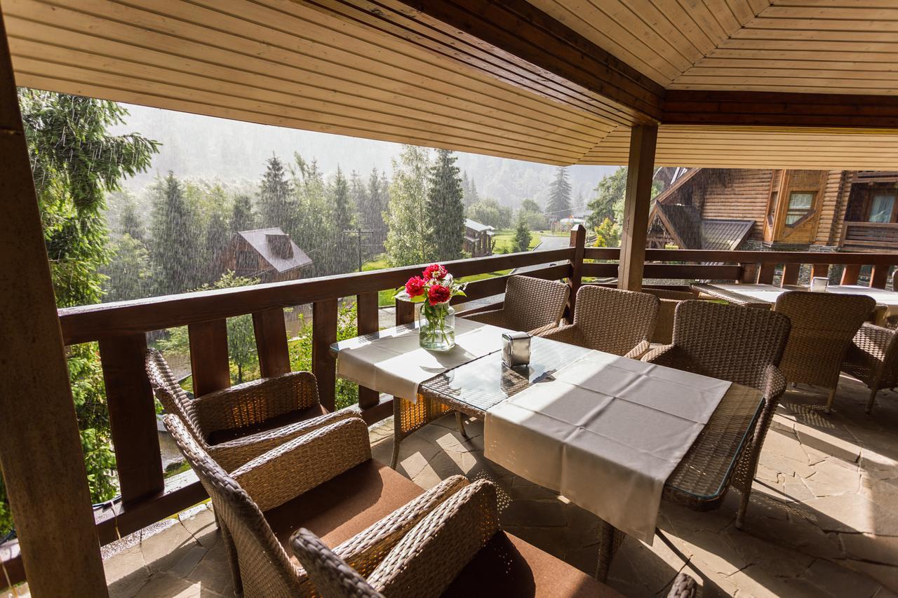 Tsarynka Eco Complex Hotel Slavske Buitenkant foto